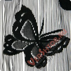 Нитяная штора бабочки на нитях №75-9