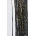 Нитяной занавес с золото люрекс шторы Tripolina NTL-9902, черный