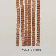 Нитяные вертикальные жалюзи Румба, золото 9293
