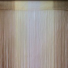 3м Нитяная штора радуга вертикальная №123, плотная