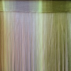 3м Нитяная штора радуга вертикальная №125, плотная