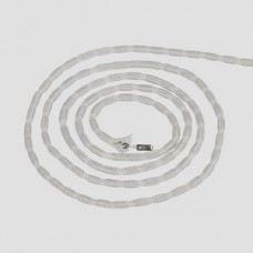 1м Ленточный шнур-утяжелитель для шторы, белый