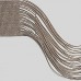 Нитяные шторы Маркизы с провисами с люрексом Housebeatiful  sc120-01