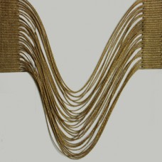 Нитяные шторы Маркизы с провисами с люрексом Housebeatiful  sc120-14